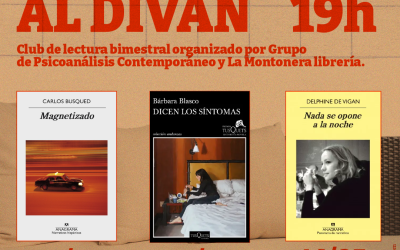 LIBROS AL DIVAN | "Dicen los sintomas" de Barbara Blasco