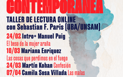 LITERATURA ARGENTINA CONTEMPORÁNEA | Taller de lectura online