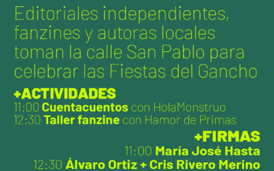 LIBROS A LA CALLE. MICRO-FEST DE EDICIÓN INDEPENDIENTE EN C/SAN PABLO